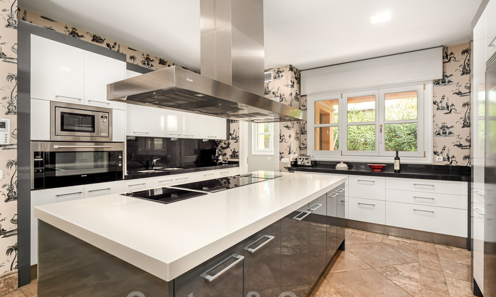 Villa de luxe de style méditerranéen à vendre avec vue sur la mer dans un complexe de golf cinq étoiles à Benahavis - Marbella 39279