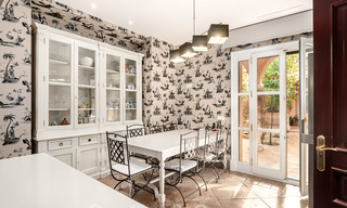 Villa de luxe de style méditerranéen à vendre avec vue sur la mer dans un complexe de golf cinq étoiles à Benahavis - Marbella 39280 