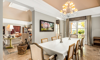 Villa de luxe de style méditerranéen à vendre avec vue sur la mer dans un complexe de golf cinq étoiles à Benahavis - Marbella 39294 