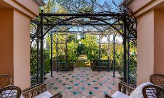 Villa de luxe de style méditerranéen à vendre avec vue sur la mer dans un complexe de golf cinq étoiles à Benahavis - Marbella 39311 