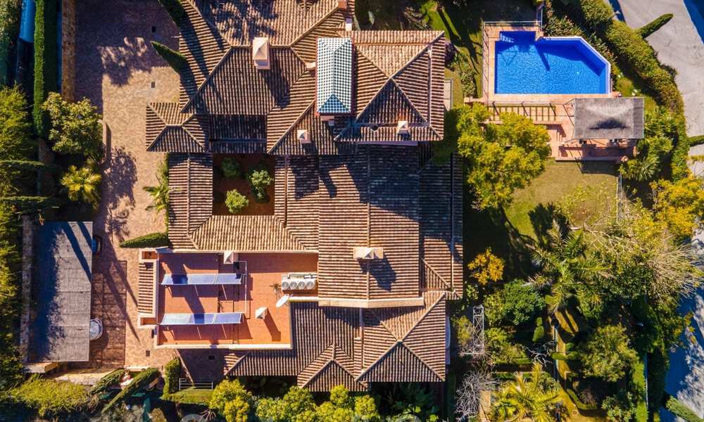 Villa de luxe de style méditerranéen à vendre avec vue sur la mer dans un complexe de golf cinq étoiles à Benahavis - Marbella 39313
