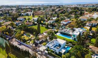 Prêt à emménager, nouvelle villa moderne à vendre à Guadalmina, à côté de San Pedro, Marbella 39320 