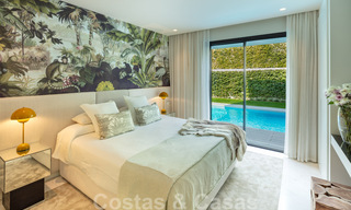 Prêt à emménager, nouvelle villa moderne à vendre à Guadalmina, à côté de San Pedro, Marbella 39326 