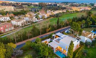 Prêt à emménager, nouvelle villa moderne à vendre à Guadalmina, à côté de San Pedro, Marbella 39336 