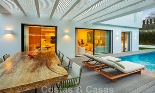 Prêt à emménager, nouvelle villa moderne à vendre à Guadalmina, à côté de San Pedro, Marbella 39340 