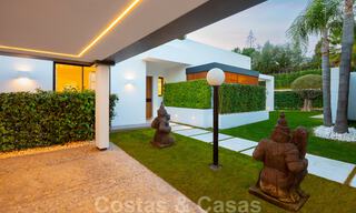 Prêt à emménager, nouvelle villa moderne à vendre à Guadalmina, à côté de San Pedro, Marbella 39344 