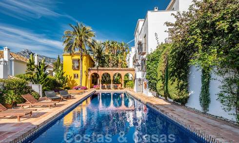 Charmante et pittoresque maison à vendre dans un quartier résidentiel sécurisé du Golden Mile à Marbella 39415