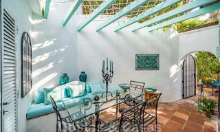 Charmante et pittoresque maison à vendre dans un quartier résidentiel sécurisé du Golden Mile à Marbella 39416 