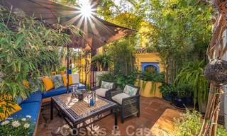 Charmante et pittoresque maison à vendre dans un quartier résidentiel sécurisé du Golden Mile à Marbella 39417 