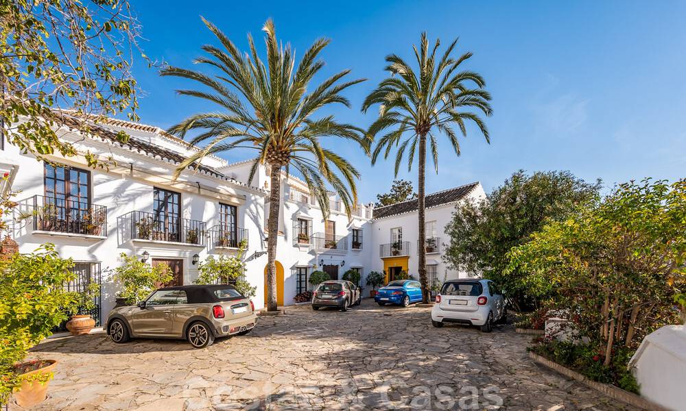 Charmante et pittoresque maison à vendre dans un quartier résidentiel sécurisé du Golden Mile à Marbella 39422