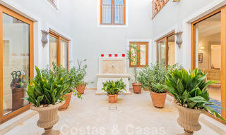 Villa espagnole authentique à vendre dans une urbanisation a deux pas de la mer, au Golden Mile de Marbella 39438 
