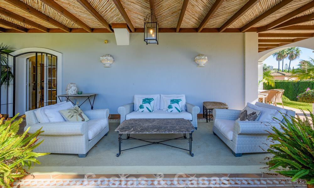 Villa de style espagnol à vendre dans la zone de plage convoitée de Bahia de Marbella 39462