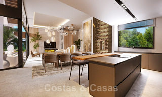 Nouvelles villas de luxe contemporaines de plain-pied à vendre à Nueva Andalucia, Marbella 39473 