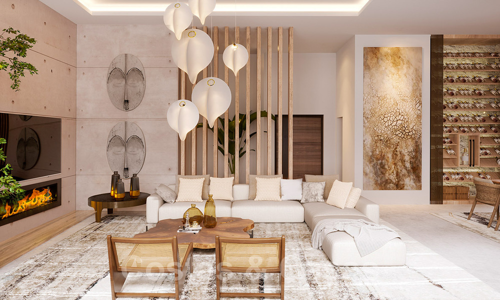 Nouvelles villas de luxe contemporaines de plain-pied à vendre à Nueva Andalucia, Marbella 39474