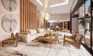 Nouvelles villas de luxe contemporaines de plain-pied à vendre à Nueva Andalucia, Marbella 39477 