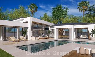 Nouvelles villas de luxe contemporaines de plain-pied à vendre à Nueva Andalucia, Marbella 39478 