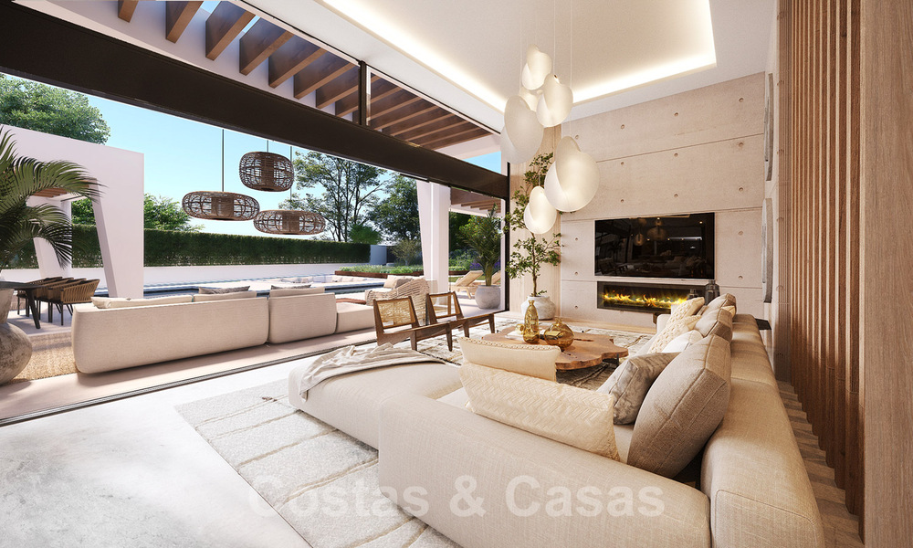 Nouvelles villas de luxe contemporaines de plain-pied à vendre à Nueva Andalucia, Marbella 39479