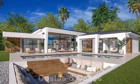 Nouvelles villas de luxe contemporaines de plain-pied à vendre à Nueva Andalucia, Marbella 39482