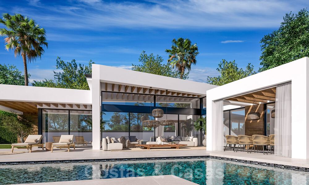 Nouvelles villas de luxe contemporaines de plain-pied à vendre à Nueva Andalucia, Marbella 39484
