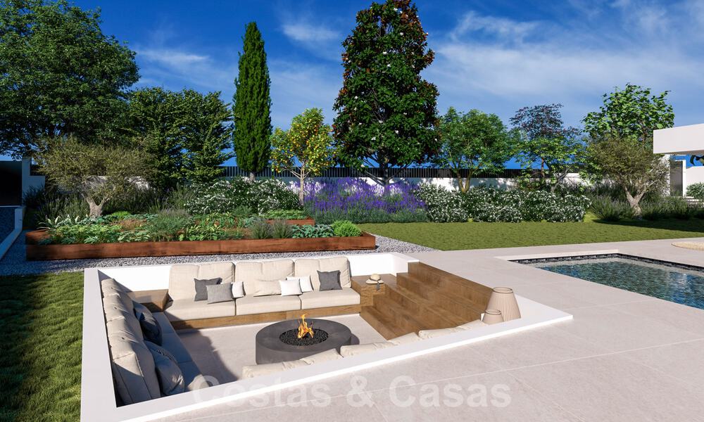 Nouvelles villas de luxe contemporaines de plain-pied à vendre à Nueva Andalucia, Marbella 39488