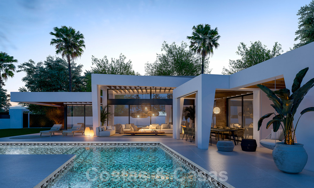 Nouvelles villas de luxe contemporaines de plain-pied à vendre à Nueva Andalucia, Marbella 39491
