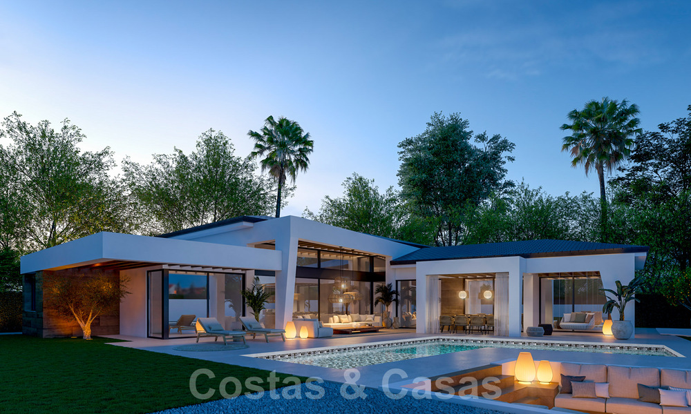 Nouvelles villas de luxe contemporaines de plain-pied à vendre à Nueva Andalucia, Marbella 39492