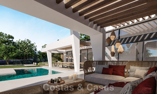 Nouvelles villas de luxe contemporaines de plain-pied à vendre à Nueva Andalucia, Marbella 39493 