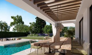 Nouvelles villas de luxe contemporaines de plain-pied à vendre à Nueva Andalucia, Marbella 39499 
