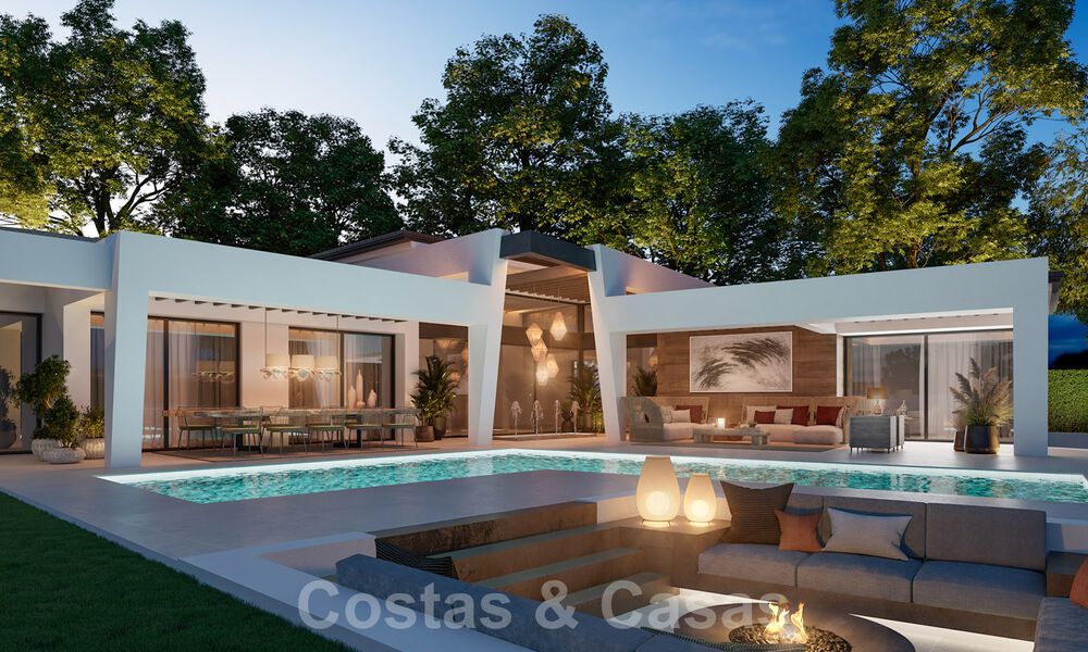 Nouvelles villas de luxe contemporaines de plain-pied à vendre à Nueva Andalucia, Marbella 39504