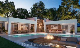 Nouvelles villas de luxe contemporaines de plain-pied à vendre à Nueva Andalucia, Marbella 39504 