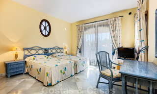 Villa de luxe de style méditerranéen à vendre à proximité de la plage, d’un terrain de golf et des commodités dans le prestigieux quartier de Guadalmina Baja à Marbella 39547 