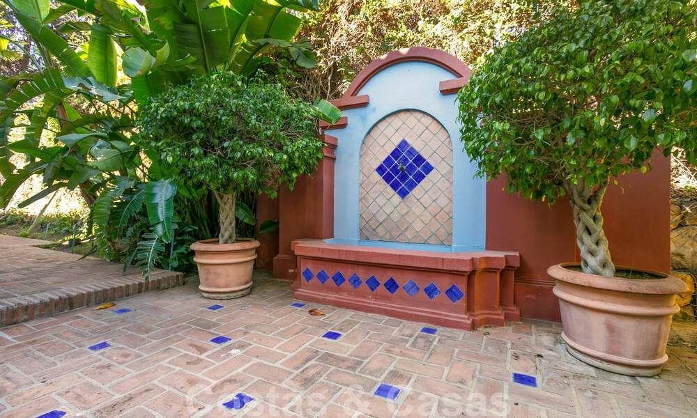Villa de luxe de style méditerranéen à vendre à proximité de la plage, d’un terrain de golf et des commodités dans le prestigieux quartier de Guadalmina Baja à Marbella 39587