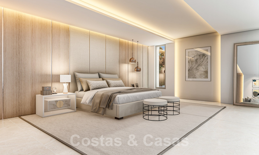 Villa moderne à vendre avec vue sur la mer, entourée d'un magnifique paysage vert dans le quartier exclusif de Cascada de Camojan, Golden Mile à Marbella 39646