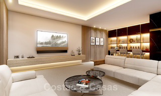 Villa moderne à vendre avec vue sur la mer, entourée d'un magnifique paysage vert dans le quartier exclusif de Cascada de Camojan, Golden Mile à Marbella 39654 