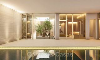 Villa moderne à vendre avec vue sur la mer, entourée d'un magnifique paysage vert dans le quartier exclusif de Cascada de Camojan, Golden Mile à Marbella 39658 