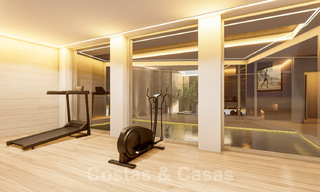 Villa moderne à vendre avec vue sur la mer, entourée d'un magnifique paysage vert dans le quartier exclusif de Cascada de Camojan, Golden Mile à Marbella 39663 