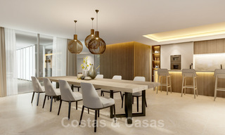 Villa moderne à vendre avec vue sur la mer, entourée d'un magnifique paysage vert dans le quartier exclusif de Cascada de Camojan, Golden Mile à Marbella 39666 