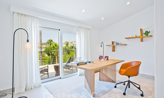 Villa de luxe rénovée et spacieuse à vendre dans un style méditerranéen avec un design contemporain à Nueva Andalucia, Marbella 39610 