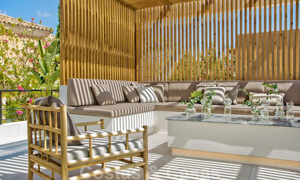 Villa de luxe rénovée et spacieuse à vendre dans un style méditerranéen avec un design contemporain à Nueva Andalucia, Marbella 39614