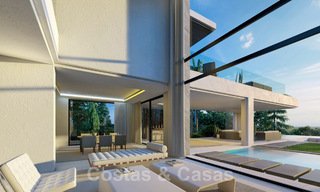 Villa moderne et luxueuse à vendre dans une communauté sécurisée située au Golden Mile, à Marbella 39711 