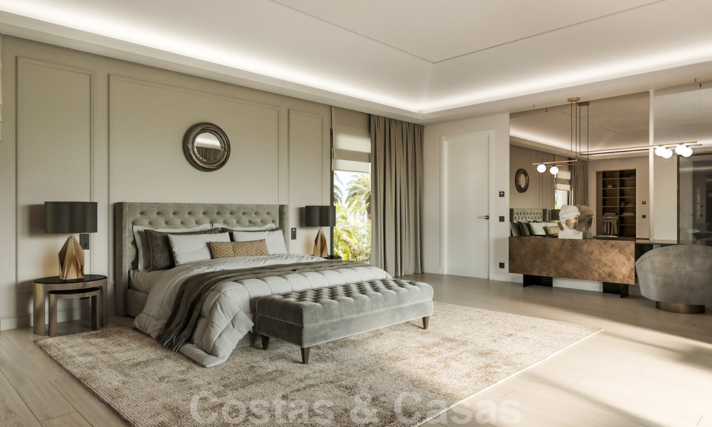 Magnifique villa luxueuse à vendre de style andalou avec un design intérieur élégant à Sierra Blanca, Marbella 39727