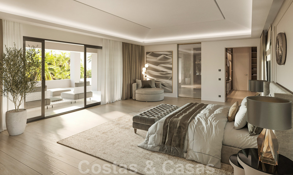 Magnifique villa luxueuse à vendre de style andalou avec un design intérieur élégant à Sierra Blanca, Marbella 39728