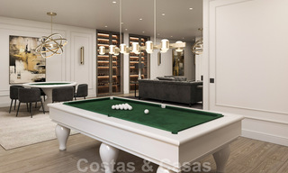 Magnifique villa luxueuse à vendre de style andalou avec un design intérieur élégant à Sierra Blanca, Marbella 39731 