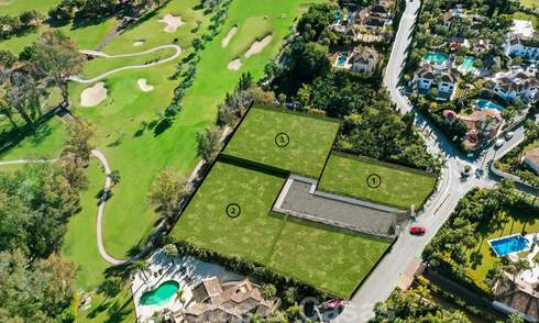Villas de golf modernes et architecturales en première ligne à vendre à Nueva Andalucia, Marbella 39819