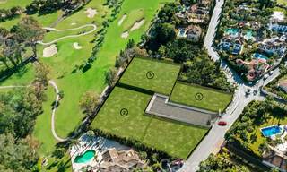 Villas de golf modernes et architecturales en première ligne à vendre à Nueva Andalucia, Marbella 39819 