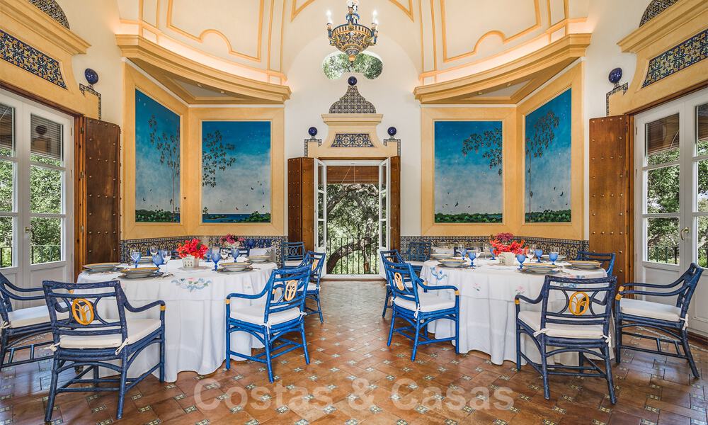 Propriété andalouse de style, à couper le souffle, à vendre, au bord du golf à Altos de Valderrama, Sotogrande 39966