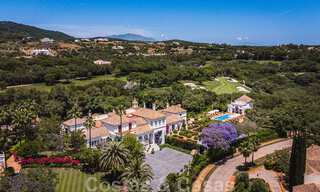 Propriété andalouse de style, à couper le souffle, à vendre, au bord du golf à Altos de Valderrama, Sotogrande 39978 