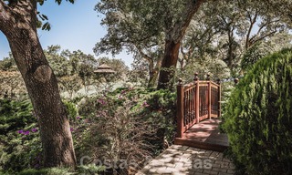 Propriété andalouse de style, à couper le souffle, à vendre, au bord du golf à Altos de Valderrama, Sotogrande 39982 