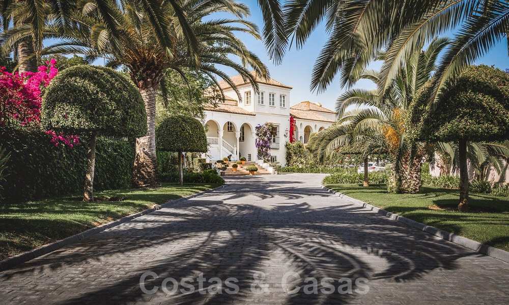 Propriété andalouse de style, à couper le souffle, à vendre, au bord du golf à Altos de Valderrama, Sotogrande 39986