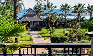 Vente d'un duplex exclusif et luxueux dans un complexe cinq étoiles en bord de mer, Puerto Banus, Marbella 40097 